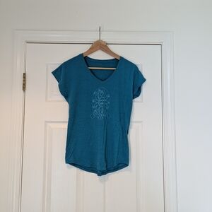 Teal Bell's Oberon Graphic Women’s Top